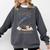 F-CAW-F Crow Book Lover Reader Gothic Humor Comfort Colors Sweatshirt Pepper F-CAW-F Crow Book Lover Reader Gothic Humor Comfort Colors Sweatshirt Pepper