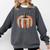 Fall Book Pumpkin Halloween Teacher Librarian Thanksgiving Comfort Colors Sweatshirt Pepper