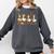 Fall Goose Reading Book Teacher Autumn Pumpkin Cozy Season Comfort Colors Sweatshirt Pepper