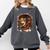 Fantasy Dragon Reading Book Lover Comfort Colors Sweatshirt Pepper