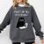 First Of All I’m A Delight Cute Cat Books Coffee Humor Comfort Colors Sweatshirt Pepper