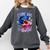 Fishing Runs In My Blood Introvert Hobby Antisocial Comfort Colors Sweatshirt Pepper