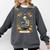 Floral Tarot Card The Reader Skeleton Reading Book Comfort Colors Sweatshirt Pepper Floral Tarot Card The Reader Skeleton Reading Book Comfort Colors Sweatshirt Pepper