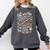 Flute And Books Marching Band Musician Flutist Flute Player Comfort Colors Sweatshirt Pepper