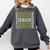 Football Senior Night Football Senior 2025 Graduation 56 Comfort Colors Sweatshirt Pepper