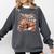 Fox And Book Lover Graphic For Women And Spring Pink Flower Comfort Colors Sweatshirt Pepper Fox And Book Lover Graphic For Women And Spring Pink Flower Comfort Colors Sweatshirt Pepper