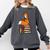 Fox Books Read Reading Librarian America Men Women Kids Comfort Colors Sweatshirt Pepper