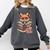 Fox Read Books Be Kind Stay Weird Reader Cute Nerd Bookworm Comfort Colors Sweatshirt Pepper