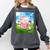 Frutiger Aero Aesthetic Tech Kawaii Strawberry Milk Fishes Comfort Colors Sweatshirt Pepper Frutiger Aero Aesthetic Tech Kawaii Strawberry Milk Fishes Comfort Colors Sweatshirt Pepper