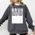 Funny College School Graduation 2025 I Graduated Sign My Comfort Colors Sweatshirt Pepper