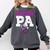 Future PA Physician Assistant Graduation Comfort Colors Sweatshirt Pepper
