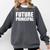 Future Principal College Graduate Graduation Promotion Comfort Colors Sweatshirt Pepper