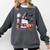 Ghost Reading Book Coquette Bow Halloween Girl Toddler Kid Premium Comfort Colors Sweatshirt Pepper Ghost Reading Book Coquette Bow Halloween Girl Toddler Kid Premium Comfort Colors Sweatshirt Pepper