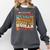 The Girl With The Books Became The Woman Writing Them Comfort Colors Sweatshirt Pepper