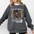 Girl Magic Graduate Kindergarten Graduation 2023 Comfort Colors Sweatshirt Pepper
