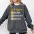 Goal Digger Inspirational Quotes Master's Degree Graduation Comfort Colors Sweatshirt Pepper