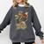 Goddammit Donut Book Lover For Men Woman Comfort Colors Sweatshirt Pepper