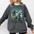 Godzilla Ocean Scene Comic Book Illustration Movie Monster Comfort Colors Sweatshirt Pepper