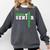Golf Senior Night Golf Senior 2025 Graduation 33 Comfort Colors Sweatshirt Pepper