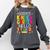 Goodbye Kinder Garten Hello 1st Grade Graduation 2024 Comfort Colors Sweatshirt Pepper