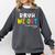 Goodbye Kindergarten Hello 1st Grade Kindergarten Graduation Comfort Colors Sweatshirt Pepper