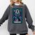 Gothic Girl Tarot Card Introverted Reader And Reading Comfort Colors Sweatshirt Pepper