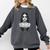 Gothic Goth Girl Woman Movie Book Art Comfort Colors Sweatshirt Pepper