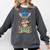 Graduate Kangaroo Class Of 2025 Kids Graduation Comfort Colors Sweatshirt Pepper