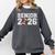 Graduate Senior Class Of 2026 Graduation American Football Comfort Colors Sweatshirt Pepper