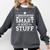 I Graduated College High School Graduation Senior Comfort Colors Sweatshirt Pepper
