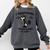 I Graduated Graduate Class 2025 Cat Graduation Comfort Colors Sweatshirt Pepper