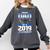 Graduation 2019 TShirt Proud Dad Of Senior Comfort Colors Sweatshirt Pepper