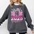 Graduation 2025 Proud Mom Of 2025 Graduate Floral Women Comfort Colors Sweatshirt Pepper