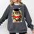Graduation Cat Class Of 2023 Comfort Colors Sweatshirt Pepper
