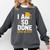 Graduation Class Of 2025 I Am So Done Senior Student Comfort Colors Sweatshirt Pepper