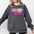Graduation Class Of 2026 Senior Pink Coquette Bow 2026 Grade Comfort Colors Sweatshirt Pepper