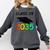 Graduation Class Of 2035 Hand Prints Space Pre-K -12th Grade Comfort Colors Sweatshirt Pepper