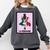 Graduation Latina Educated La Graduada Mexican Bingo Card Comfort Colors Sweatshirt Pepper