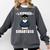 Graduation Penguin Licensed Smartass Graduate Comfort Colors Sweatshirt Pepper
