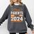 Graduation Proud Parents Of a 2024 Graduate For Mom And Dad Comfort Colors Sweatshirt Pepper
