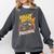 Graduation Rollin' Outta Preschool Monster Truck Boys Pre-K Comfort Colors Sweatshirt Pepper