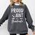 Graduation Shirt 2018 Proud Aunt Of a Graduate Comfort Colors Sweatshirt Pepper