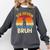 Graduation Six Seven Bruh Dabbing 67 Meme 6 7 Boys Kids Comfort Colors Sweatshirt Pepper