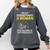 Graduation Student Who Majors In Anthropology Comfort Colors Sweatshirt Pepper