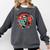 Grim Reaper Reads a Book Comfort Colors Sweatshirt Pepper