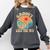 Groovy Like The 70s Aesthetic Nostalgia 1970's Retro Comfort Colors Sweatshirt Pepper