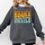 Groovy Born To Read Books Forced To Read Emails Reading Comfort Colors Sweatshirt Pepper