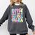 Groovy In My Last Day Of School Era Second Grade Graduation Comfort Colors Sweatshirt Pepper