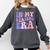 Groovy In My Reading Era Book Lovers Book Reader Comfort Colors Sweatshirt Pepper