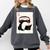 Grumpy Frog Books Music Kawaii Ink Japanese Comfort Colors Sweatshirt Pepper